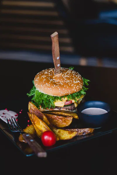 Sanduiche de Fast Food